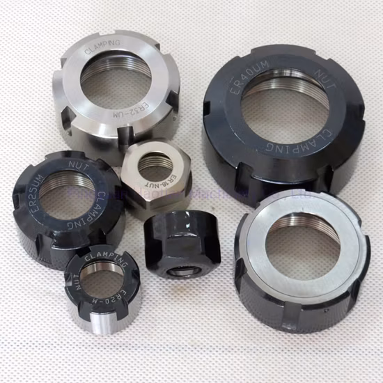 유럽용 공구 홀더 용 고품질 Er20A/M/Er32um/Eoc CNC Er20 너트 클램프 너트 콜렛 척 너트